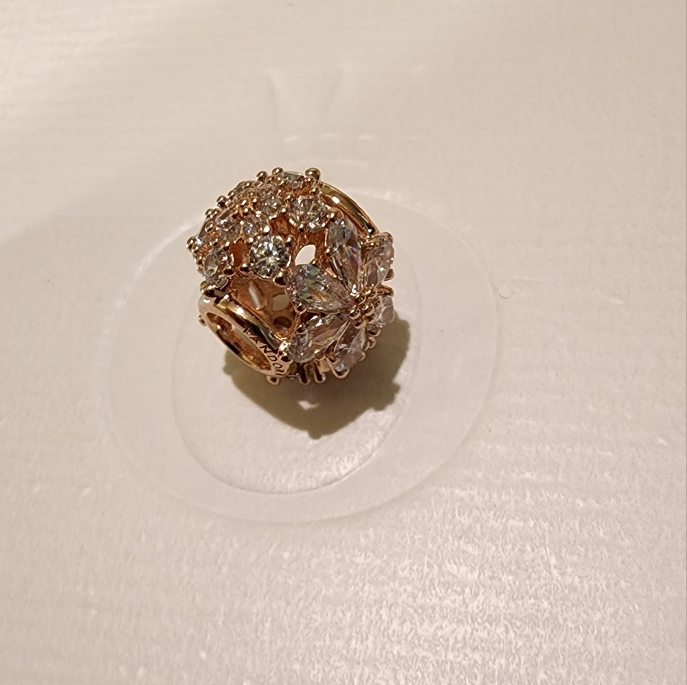 Pandora Sparkling Herbarium Cluster Round Charm - Picture 9 of 15